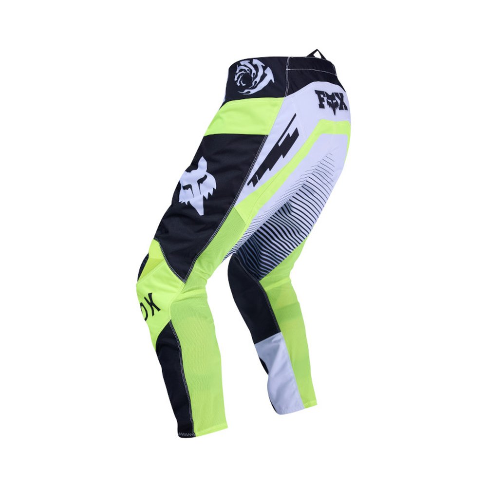 FOX 180 COLLECT PANT Motocross Hose Grau/Gelb