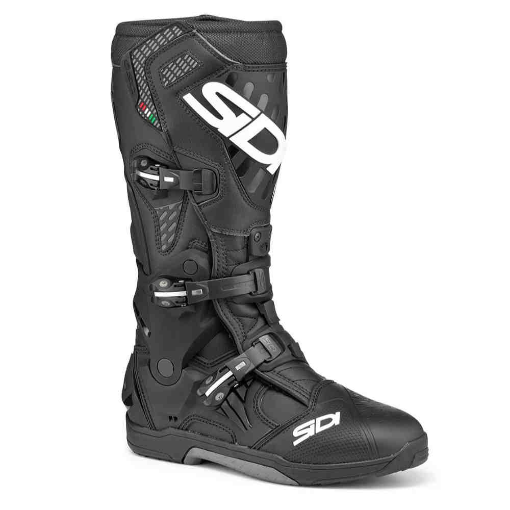 SIDI Crossair Motocross Stiefel schwarz schwarz
