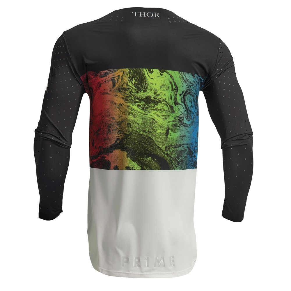 THOR Prime Melter MX MTB Jersey schwarz weiss THOR Prime Melter MX MTB Jersey schwarz weiss
