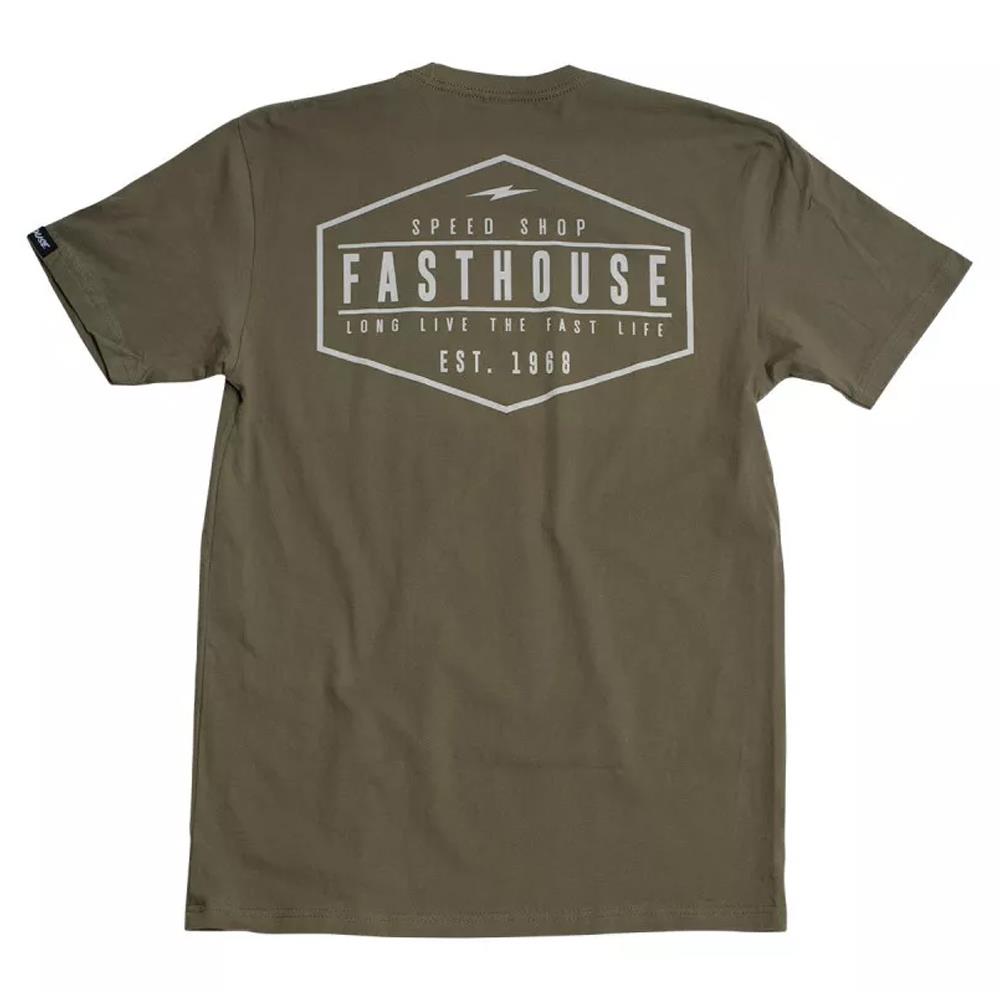 FASTHOUSE Charged T-Shirt forest grün