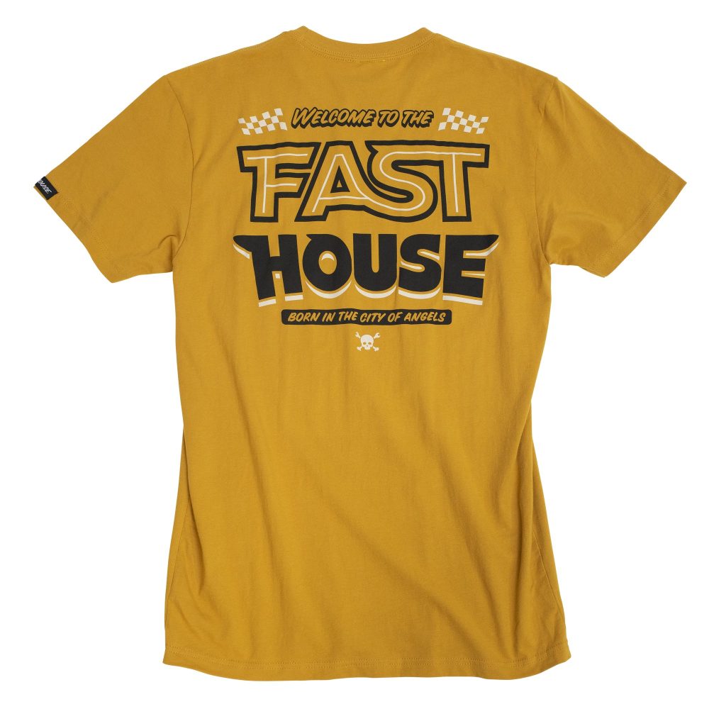 FASTHOUSE Weekend Vintage T-Shirt gold
