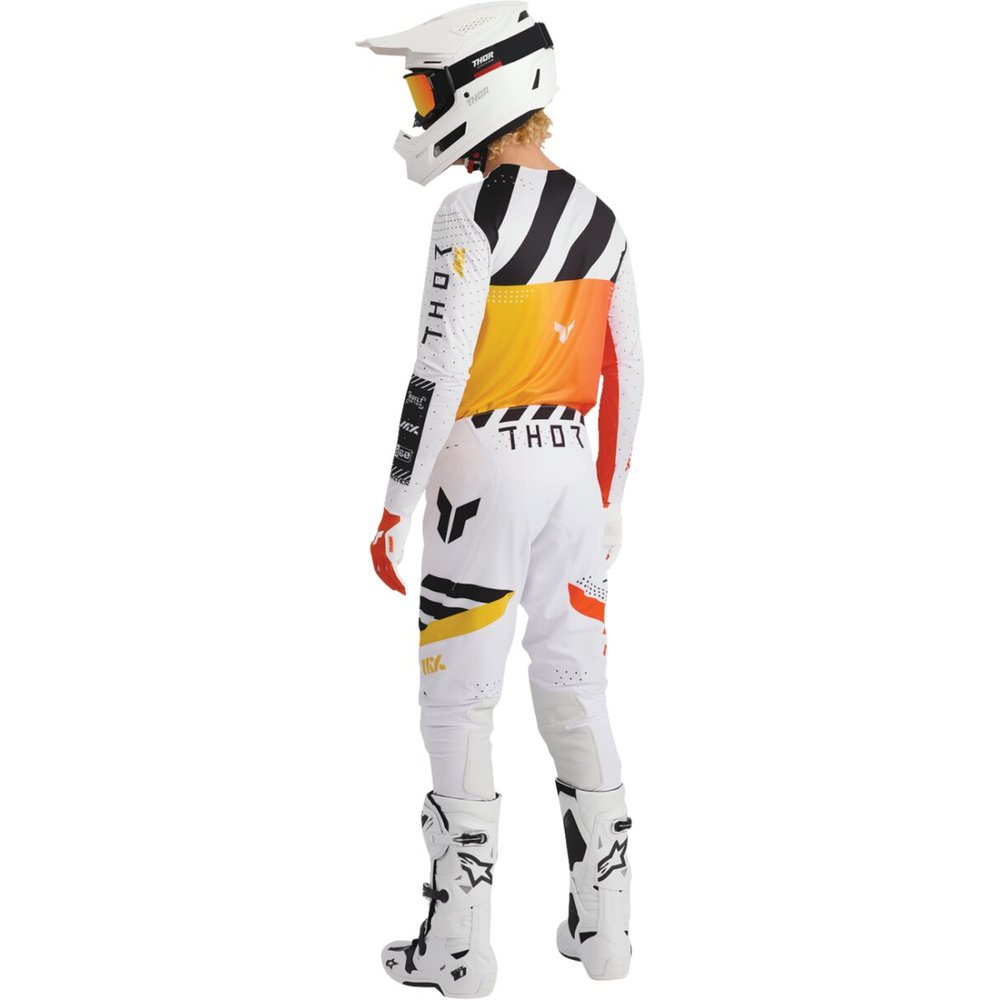 THOR Sportmode Synth Motocross Hose weiss