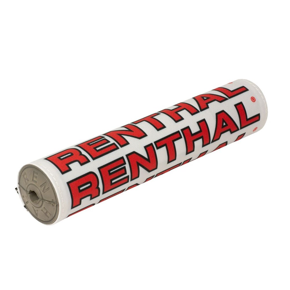 RENTHAL Vintage SX Lenkerpolster weiss schwarz rot