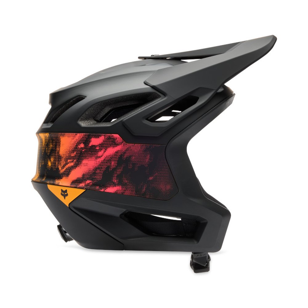 FOX DROPFRAME PRO KAIROS Halbschale MTB Helm Schwarz