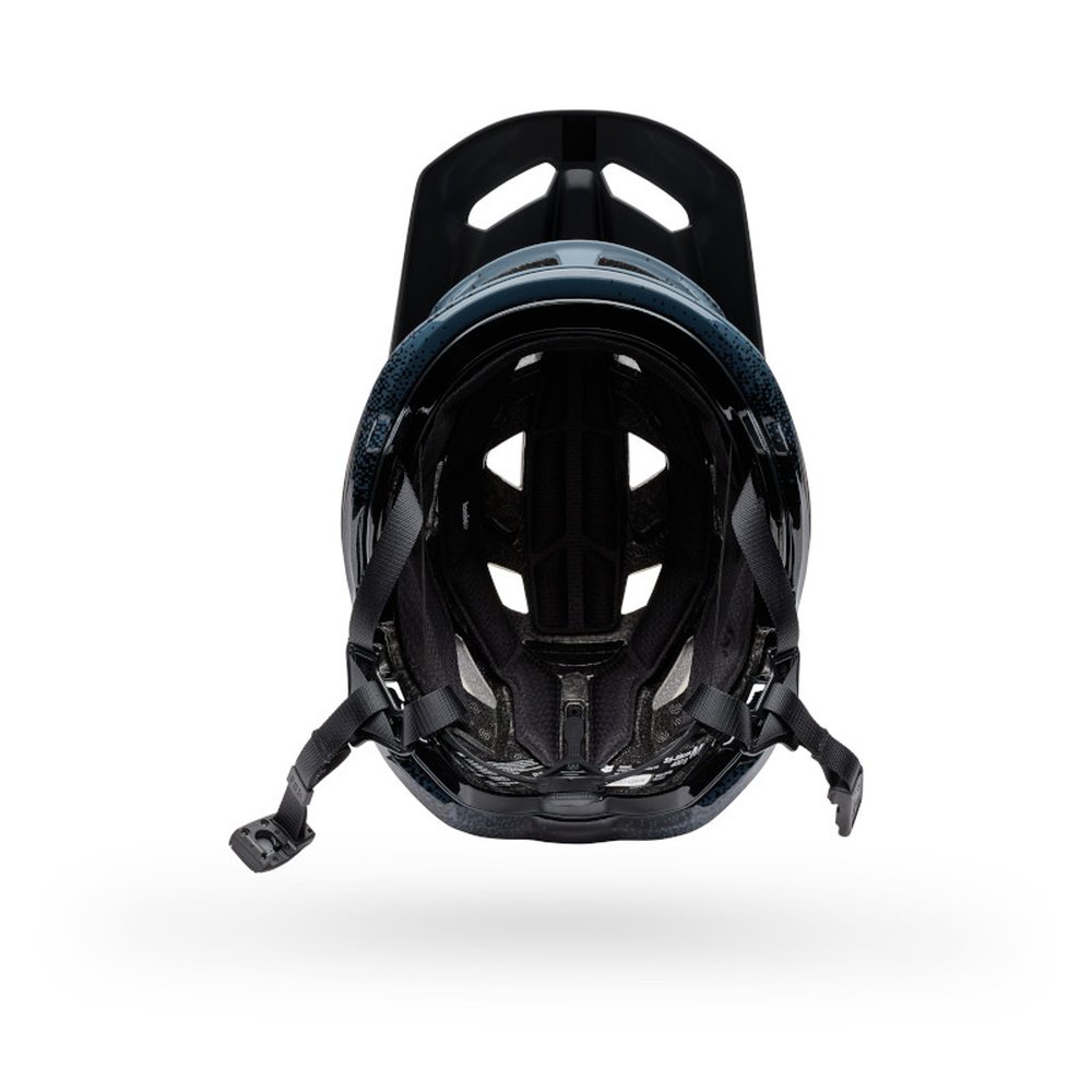 FOX SPEEDFRAME RS AURA CE Halbschale MTB Helm Dark Blau