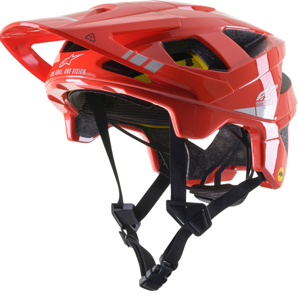 ALPINESTARS Vector Tech A2 MTB Helm rot grau ALPINESTARS Vector Tech A2 MTB Helm rot grau