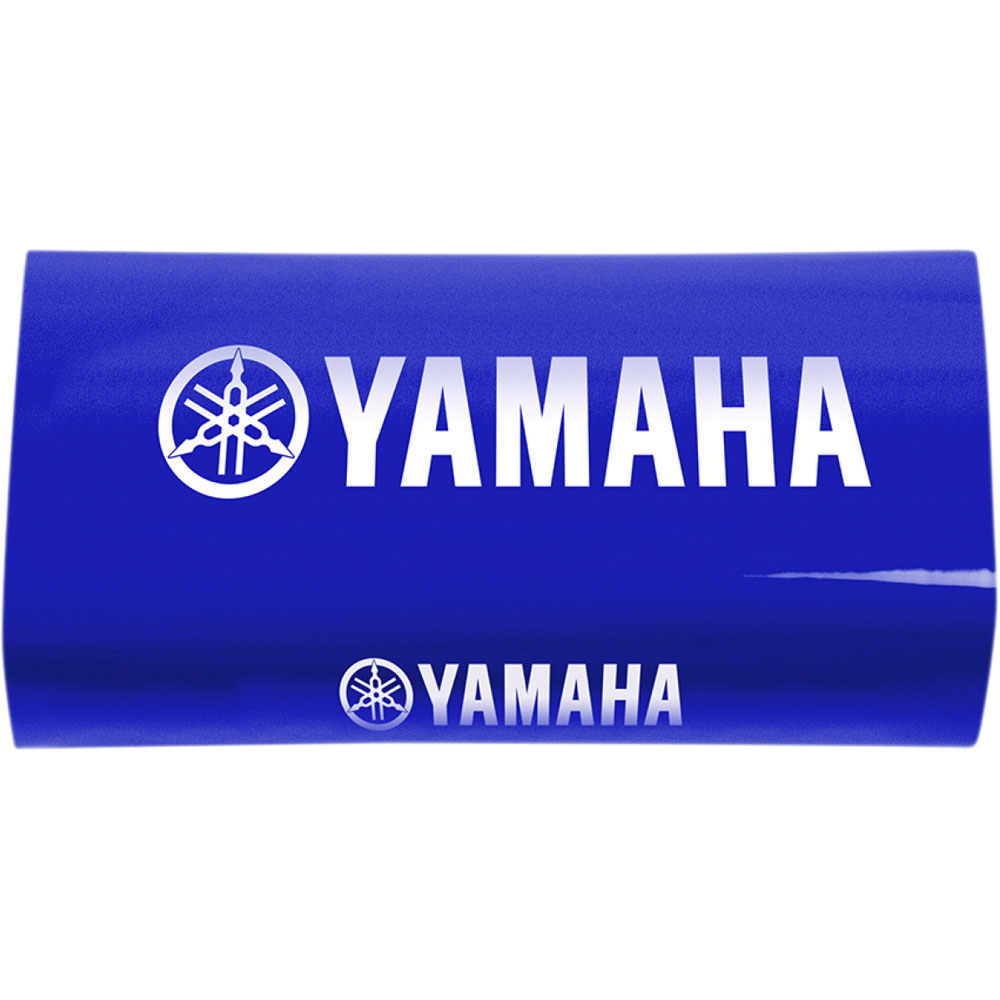 FACTORY EFFEX Yamaha Standard Lenker Polster mit Ausbuchtung blau weiss