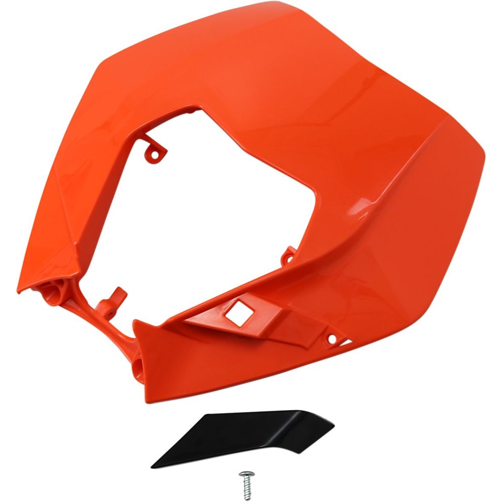UFO Scheinwerfer-Abdeckung passend für KTM EXC 09-13 orange